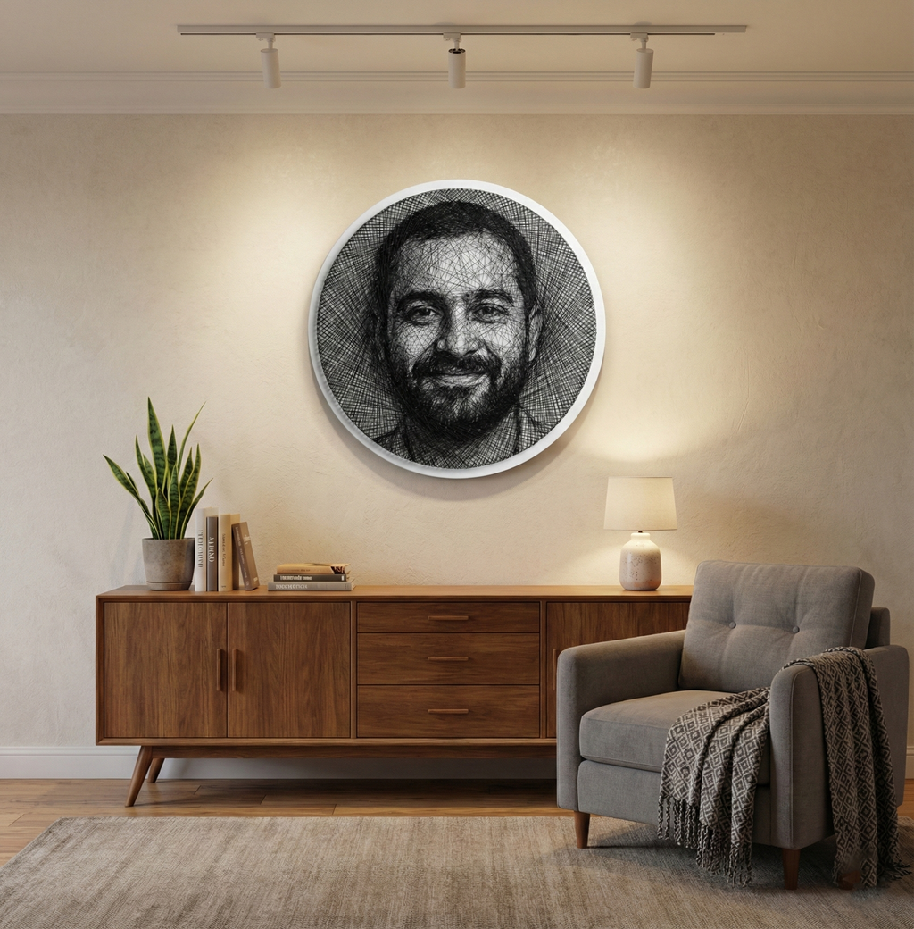 Customized Thread Art | String Art