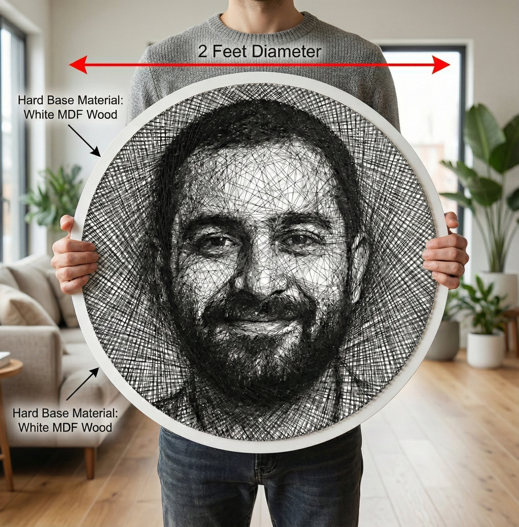 Customized Thread Art | String Art