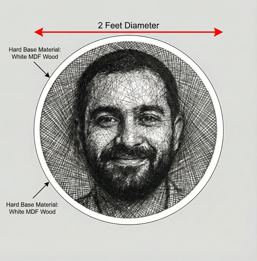 Customized Thread Art | String Art